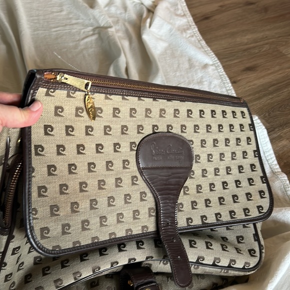 Pierre Cardin messenger bag briefcase - Picture 8 of 8